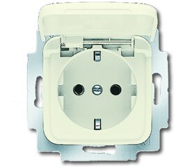 SCHUKO® Steckdosen-Einsatz mit Klappdeckel SCHUKO® Steckdosen-Einsatz mit Klappdeckel