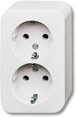 Busch-Jaeger SCHUKO® Doppelsteckdose 20-02 EAP/11W-503 | 2054-0-0356 Busch-Jaeger SCHUKO® Doppelsteckdose 20-02 EAP/11W-503 | 2054-0-0356