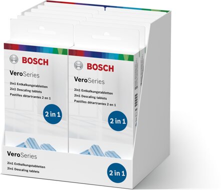 2 in 1 Reinigungstabletten Bosch TCZ8002A 