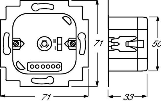 Busch-Jaeger Busch-Wächter® Relais-Einsatz 6812 U-101 | 6800-0-2011 Busch-Jaeger Busch-Wächter® Relais-Einsatz 6812 U-101 | 6800-0-2011