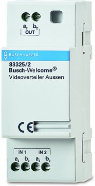 Busch-Jaeger Videoverteiler Auen 83325/2 | 8300-0-0043