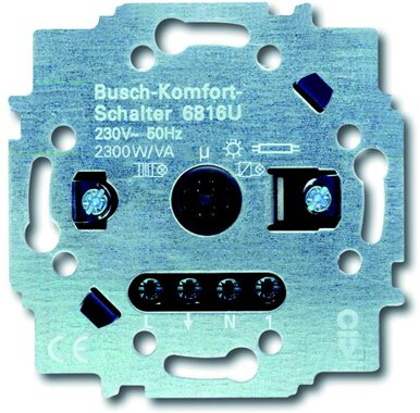 Busch-Jaeger Busch-Komfortschalter Relais-Einsatz 6816 U | 6800-0-2355
