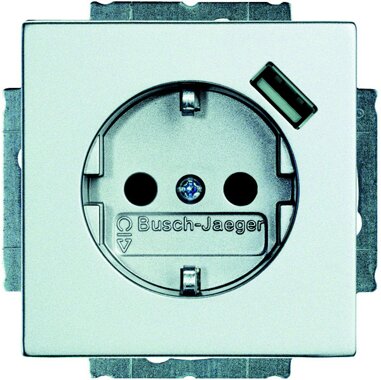 Busch-Jaeger SCHUKO USB-Steckdose 20 EUCBUSB-83 | 2011-0-6160
