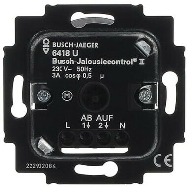 Busch-Jaeger Jalousie-Basis-Einsatz 6418 U | 6410-0-0375