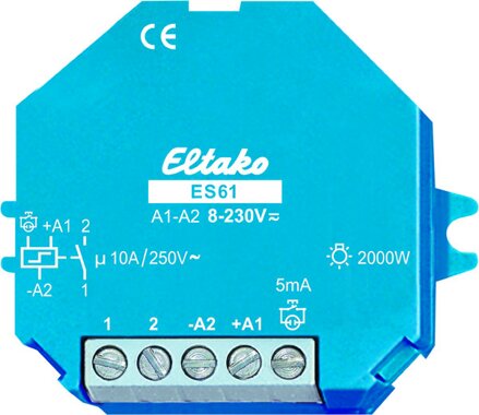 Eltako Stromstoschalter UC. 1 Schlieer potenzialfrei 10A/250V AC