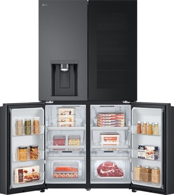 LG GMG960EVJE Side by Side Essence Black Steel - tecedo.de B-Ware LG GMG960EVJE Side by Side Essence Black Steel - tecedo.de B-Ware