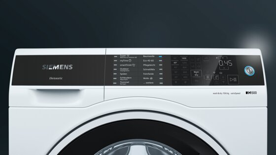 Siemens Waschmaschine mit Trockner - perfekt für das kleine Bad Siemens Waschmaschine mit Trockner - perfekt für das kleine Bad