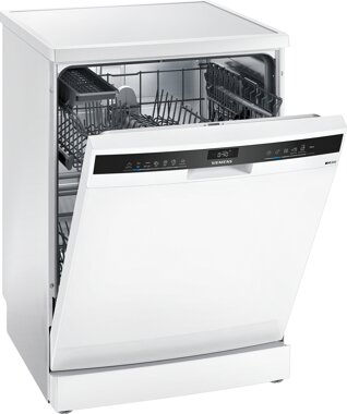 Geschirrspler Siemens iQ300, Freistehende Siemens Splmaschine Geschirrkorb unten