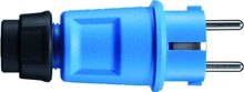 ABL 1519150 SCHUKO Hightech Stecker blau