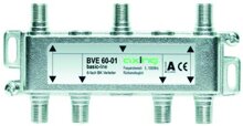Axing BVE 60-01 BK-6-fach Verteiler 5-1000 MHz