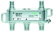 Axing BVE 40-01 BK-4-fach Verteiler 5-1000 MHz