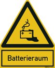 PWZBR Warnzeichen Batterieraum