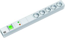 Bachmann 333.403 19Zoll 1HE 5-f GVS mit Schalter