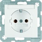 Berker 47508989 SCHUKO-Steckdose  Beschriftung