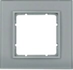 Berker 10116414 Glasrahmen 1fach, B.7, Glas alu
