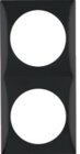 Berker 918262510 Rahmen 2fach Integro schwarz