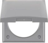 Berker 918282507 Rahmen Klappdeck.Integro grau
