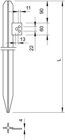 Bettermann 213/3,0M STABERDER KREUZPROF