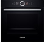 Bosch Serie 8 Dampfbackofen HSG636BB1 TFT-Touchdisplay, 71L, Schwarz B-Ware