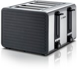 Bosch Toaster 4 Schlitze, TAT7S45, Schwarz