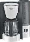 BOSCH Filterkaffeemaschine schwarz/wei TKA6A041 