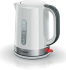 Bosch TWK6A511 kabelloser Wasserkocher Wei, Edelstahl, 1,7 L