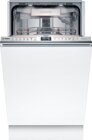 Bosch Serie 6 PerfectDry Geschirrspler 45 cm, SPV6YMX08E