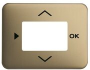 Busch-Jaeger Zentralscheibe 6435-21, bronze