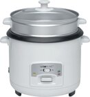 Clatronic RK 3566 2-in-1 Reiskocher und Dampfgarer