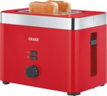 Graef TO 63 Toaster mit Auftaufunktion Rot