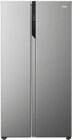 Haier Side by Side 90 Serie 5 HSR5918DNMP, 511 l, Edelstahl, NoFrost, D