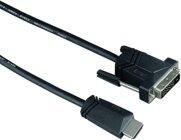 Hama 122130 HDMI-DVI/D KABEL 1,5M 1S
