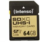 Intenso SD-Card 64GB SDXC UHS-I