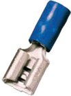 Intercable ICIQ268FH Isolierte Flachsteckhlse, Mes (100 Stck)