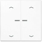 BTLS17102PWW JUNG HOME Taster 2fach mit