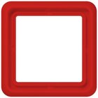 Jung CD 581 GLRT RAHMEN 1-FACH ROT