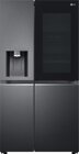 LG Side-by-Side Khlschrank GSXV90MCAE 635 L Festwasser Schwarz B-Ware