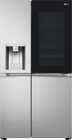 LG GSXV90MBAE Side-by-Side Kühlschrank mit Festwasseranschluss | InstaView  B-Ware