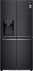 LG French-Door-Khlschrank GML844MCAE, Side by Side Schwarz 