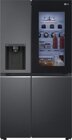 LG GSXV91MCLE Side by Side Khlschrank schwarz, InstaView, Wassertank B-Ware