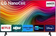 LG 43NANO81T6A NanoCell TV 43 Zoll (109 cm), 4K UHD, Smart TV, webOS 24