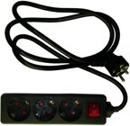 PTSD 315-15 SW/KS/S Tischsteckdose