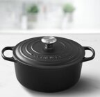 Le Creuset Signature Brter rund, 20 cm, schwarz, Emaille schwarz