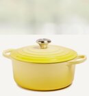 Le Creuset Signature Brter 24 cm rund Gelb, Emaille hell