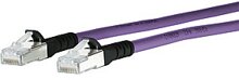 Metz Connect Patchkabel Cat.6A 10G AWG26 lila 1m (10 Stck)