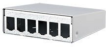 Metz Connect 130861-0602-E Modul AP-Gehuse 6 Port rw