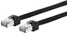 Metz Connect Patchkabel 6kV Flex500 AWG24 schwarz 1m