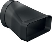 Bosch HEZ9VDSI0 Flachkanal Adapterrohrstück rund-flach, schwarz