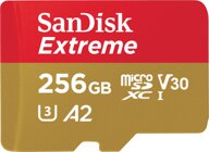 Sandisk Extreme microSDXC 256GB + SD Adapter + 1 y