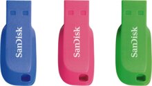 Sandisk Cruzer Blade USB 2.0 16GB 3-Pack